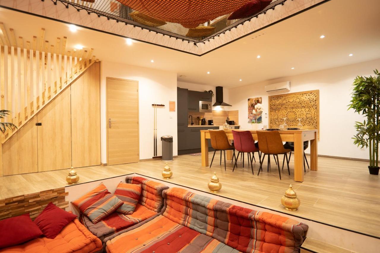 Capsule Marrakech I Chicha I Sauna I Balnéo I Console PS5 I Cinéma Trith-Saint-Leger Extérieur photo