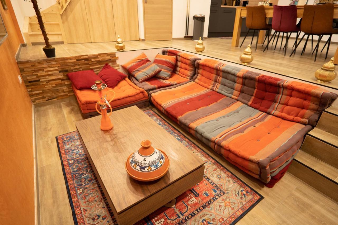 Capsule Marrakech I Chicha I Sauna I Balnéo I Console PS5 I Cinéma Trith-Saint-Leger Extérieur photo