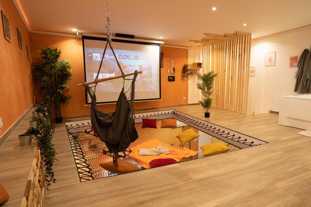 Capsule Marrakech I Chicha I Sauna I Balnéo I Console PS5 I Cinéma Trith-Saint-Leger Extérieur photo