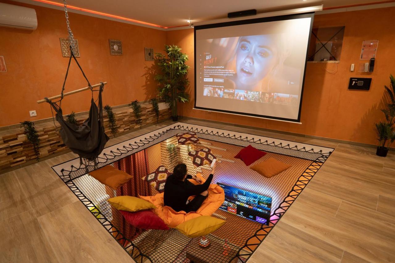 Capsule Marrakech I Chicha I Sauna I Balnéo I Console PS5 I Cinéma Trith-Saint-Leger Extérieur photo