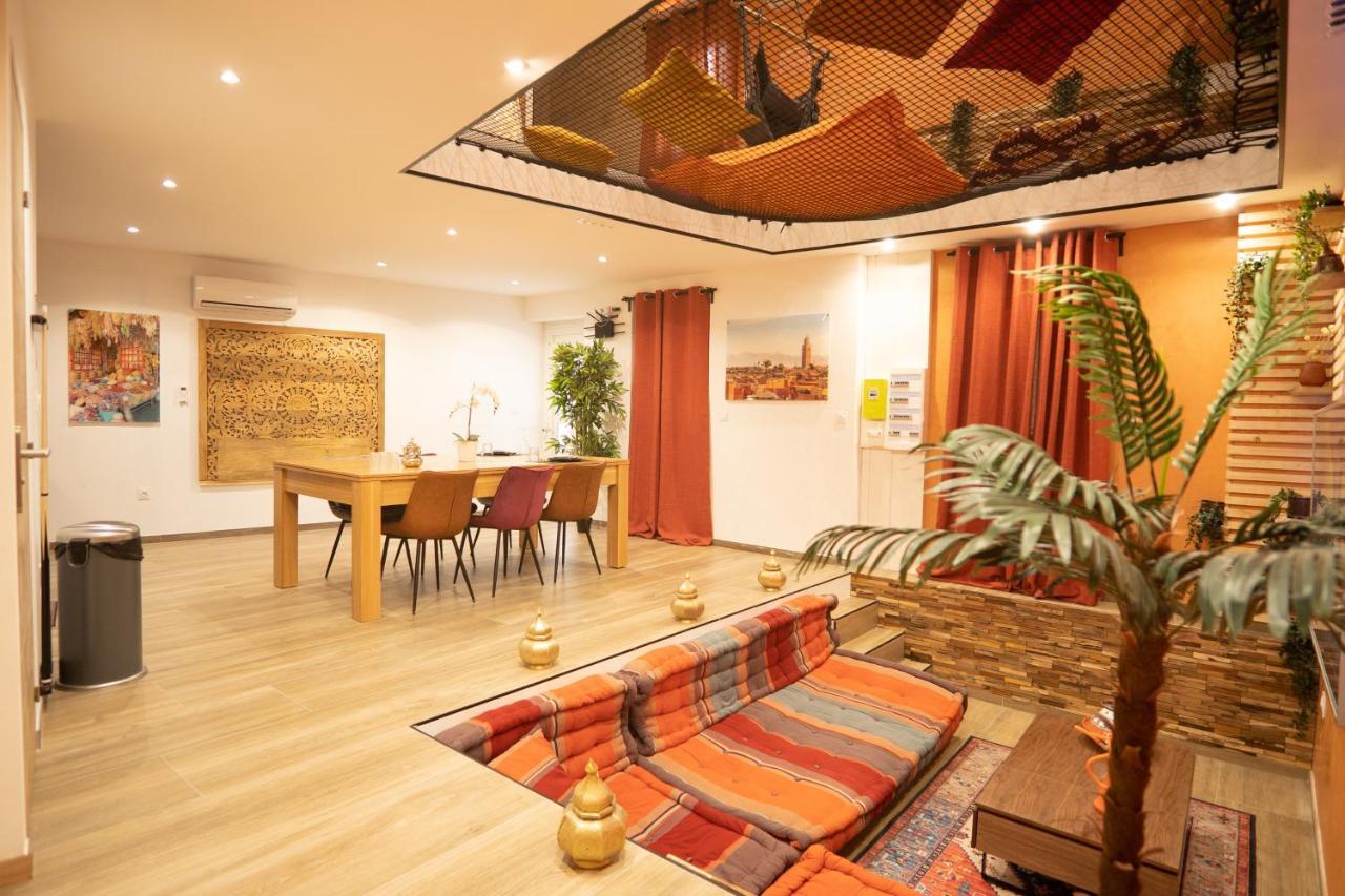 Capsule Marrakech I Chicha I Sauna I Balnéo I Console PS5 I Cinéma Trith-Saint-Leger Extérieur photo
