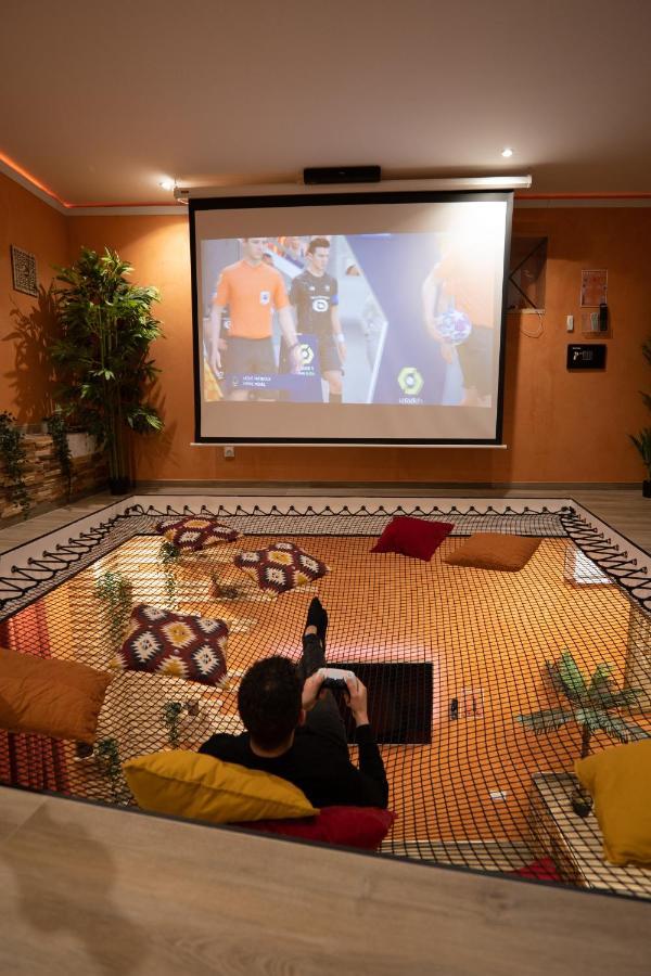 Capsule Marrakech I Chicha I Sauna I Balnéo I Console PS5 I Cinéma Trith-Saint-Leger Extérieur photo