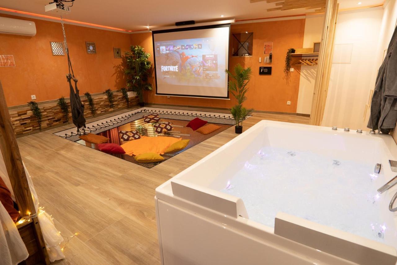 Capsule Marrakech I Chicha I Sauna I Balnéo I Console PS5 I Cinéma Trith-Saint-Leger Extérieur photo
