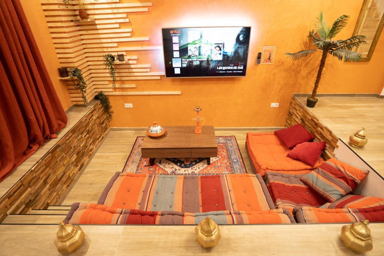 Capsule Marrakech I Chicha I Sauna I Balnéo I Console PS5 I Cinéma Trith-Saint-Leger Extérieur photo
